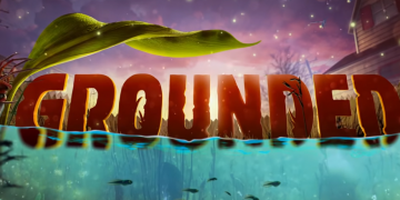 The title screen of the game.