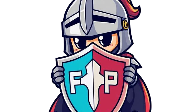 Knight holding FTP Shield